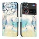 For ZTE Nubia Z60 Ultra 3D Painting Horizontal Flip Leather Phone Case(Dream Wind Chimes) - 1