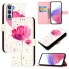For ZTE nubia S 5G A403ZT 3D Painting Horizontal Flip Leather Phone Case(Flower) - 1