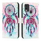 For Nokia C22 3D Painting Horizontal Flip Leather Phone Case(Color Drop Wind Chimes) - 2