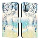 For Nokia G11 / G21 3D Painting Horizontal Flip Leather Phone Case(Dream Wind Chimes) - 2