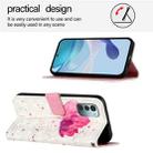 For Nokia G11 / G21 3D Painting Horizontal Flip Leather Phone Case(Flower) - 3