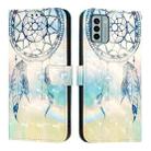 For Nokia G22 3D Painting Horizontal Flip Leather Phone Case(Dream Wind Chimes) - 2
