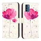 For Nokia C300 3D Painting Horizontal Flip Leather Phone Case(Flower) - 2