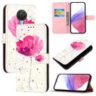 For Nokia 6.3 / G20 / G10 3D Painting Horizontal Flip Leather Phone Case(Flower) - 1