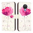 For Nokia 6.3 / G20 / G10 3D Painting Horizontal Flip Leather Phone Case(Flower) - 2