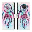 For Nokia 6.3 / G20 / G10 3D Painting Horizontal Flip Leather Phone Case(Color Drop Wind Chimes) - 2