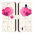 For Nokia C01 Plus / C1 2nd Edition 3D Painting Horizontal Flip Leather Phone Case(Flower) - 2