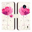 For Nokia C10 / C20 3D Painting Horizontal Flip Leather Phone Case(Flower) - 2