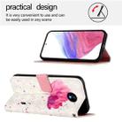 For Nokia C10 / C20 3D Painting Horizontal Flip Leather Phone Case(Flower) - 3