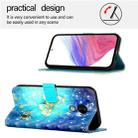 For Nokia C30 3D Painting Horizontal Flip Leather Phone Case(Golden Butterfly) - 3