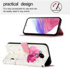 For Nokia C30 3D Painting Horizontal Flip Leather Phone Case(Flower) - 3
