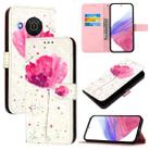 For Nokia X20 / X10 3D Painting Horizontal Flip Leather Phone Case(Flower) - 1