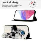 For Nokia XR20 3D Painting Horizontal Flip Leather Phone Case(Skull) - 3