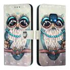 For Nokia XR20 3D Painting Horizontal Flip Leather Phone Case(Grey Owl) - 2