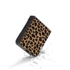 For Motorola Razr 50 Ultra Black Edge Leopard Phone Case(Gold Leopard) - 3