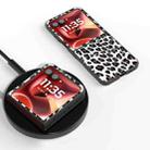 For Motorola Razr 60 Ultra Black Edge Leopard Phone Case(Silver Leopard) - 2