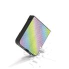 For Motorola Razr 50 Ultra Diamond Series Black Edge Phone Case(Rainbow) - 3