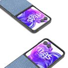 For Motorola Razr 50 Ultra Diamond Series Black Edge Phone Case(Sapphire Blue) - 2