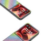 For Motorola Razr 60 Ultra Diamond Series Black Edge Phone Case(Rainbow) - 3