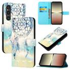 For Sony Xperia 1 V 3D Painting Horizontal Flip Leather Phone Case(Dream Wind Chimes) - 1