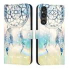 For Sony Xperia 1 V 3D Painting Horizontal Flip Leather Phone Case(Dream Wind Chimes) - 2