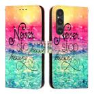 For Sony Xperia 1 V 3D Painting Horizontal Flip Leather Phone Case(Chasing Dreams) - 2