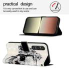 For Sony Xperia 1 V 3D Painting Horizontal Flip Leather Phone Case(Skull) - 3