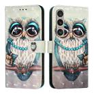 For Sony Xperia 1 VI 3D Painting Horizontal Flip Leather Phone Case(Grey Owl) - 2