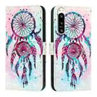 For Sony Xperia 5 IV 3D Painting Horizontal Flip Leather Phone Case(Color Drop Wind Chimes) - 2