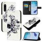 For Sony Xperia 5 IV 3D Painting Horizontal Flip Leather Phone Case(Skull) - 1