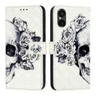 For Sony Xperia 5 VI 3D Painting Horizontal Flip Leather Phone Case(Skull) - 2