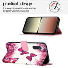 For Sony Xperia 10 V 3D Painting Horizontal Flip Leather Phone Case(Rose Butterfly) - 3