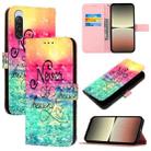 For Sony Xperia 10 V 3D Painting Horizontal Flip Leather Phone Case(Chasing Dreams) - 1