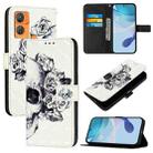 For Oukitel C33 3D Painting Horizontal Flip Leather Phone Case(Skull) - 1