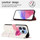 For Oukitel C50 3D Painting Horizontal Flip Leather Phone Case(Flower) - 3