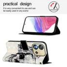 For Oukitel C57s 3D Painting Horizontal Flip Leather Phone Case(Skull) - 3