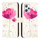 For Blackview A53 3D Painting Horizontal Flip Leather Phone Case(Flower) - 2