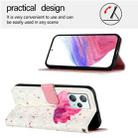 For Blackview A53 3D Painting Horizontal Flip Leather Phone Case(Flower) - 3