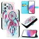 For Blackview A53 3D Painting Horizontal Flip Leather Phone Case(Color Drop Wind Chimes) - 1