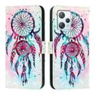 For Blackview A53 3D Painting Horizontal Flip Leather Phone Case(Color Drop Wind Chimes) - 2