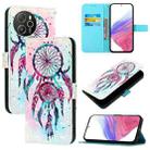 For Blackview Shark 8 3D Painting Horizontal Flip Leather Phone Case(Color Drop Wind Chimes) - 1