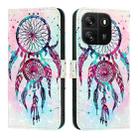 For Blackview Wave 6C 3D Painting Horizontal Flip Leather Phone Case(Color Drop Wind Chimes) - 2