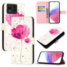 For Asus Zenfone 11 Ultra 3D Painting Horizontal Flip Leather Phone Case(Flower) - 1
