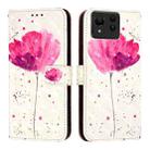 For Asus Zenfone 11 Ultra 3D Painting Horizontal Flip Leather Phone Case(Flower) - 2