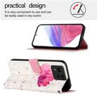 For Asus Zenfone 11 Ultra 3D Painting Horizontal Flip Leather Phone Case(Flower) - 3