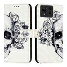 For Asus Zenfone 11 Ultra 3D Painting Horizontal Flip Leather Phone Case(Skull) - 2