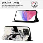 For Asus Zenfone 11 Ultra 3D Painting Horizontal Flip Leather Phone Case(Skull) - 3