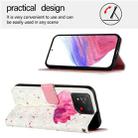 For Asus ROG Phone 8 3D Painting Horizontal Flip Leather Phone Case(Flower) - 3