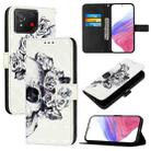 For Asus ROG Phone 8 3D Painting Horizontal Flip Leather Phone Case(Skull) - 1