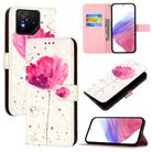 For Asus ROG Phone 9 / 9 Pro 3D Painting Horizontal Flip Leather Phone Case(Flower) - 1